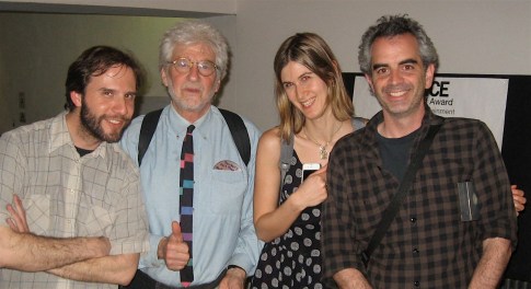 Jed Rapfogel, Anthology Film Programmer, Skip, Maire O'Neal, Jon Nealon Group photo