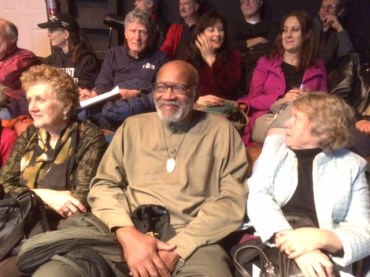 Audience members at the DC Arts Center remember when video galvanized the anti-war demonstrations of May Day 1971. Photo by Skip Blumberg.